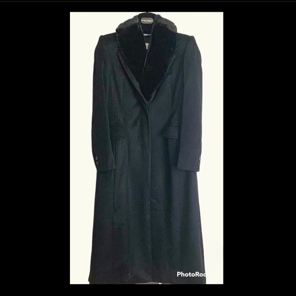 Miranda Rinaldi Jackets & Blazers - NEW 100% Cashmere Coat with Optional Mink Collar - Miranda Rinaldi